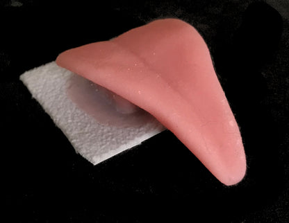 UV reflective animal silicone tongue / ideal for fursuit and cosplay mask