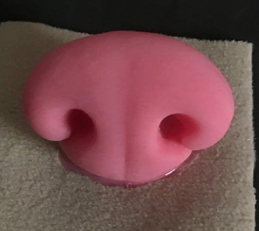 Toony fox Nick silicone nose / ideal for a Zootopia inspired fursuit and cosplay mask