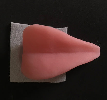 Realistic secretary bird silicone tongue / also ideal for falcon chicken guinea-fowl gryphon fursuit and cosplay mask