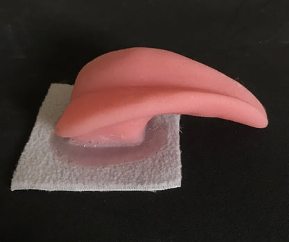 Realistic secretary bird silicone tongue / also ideal for falcon chicken guinea-fowl gryphon fursuit and cosplay mask