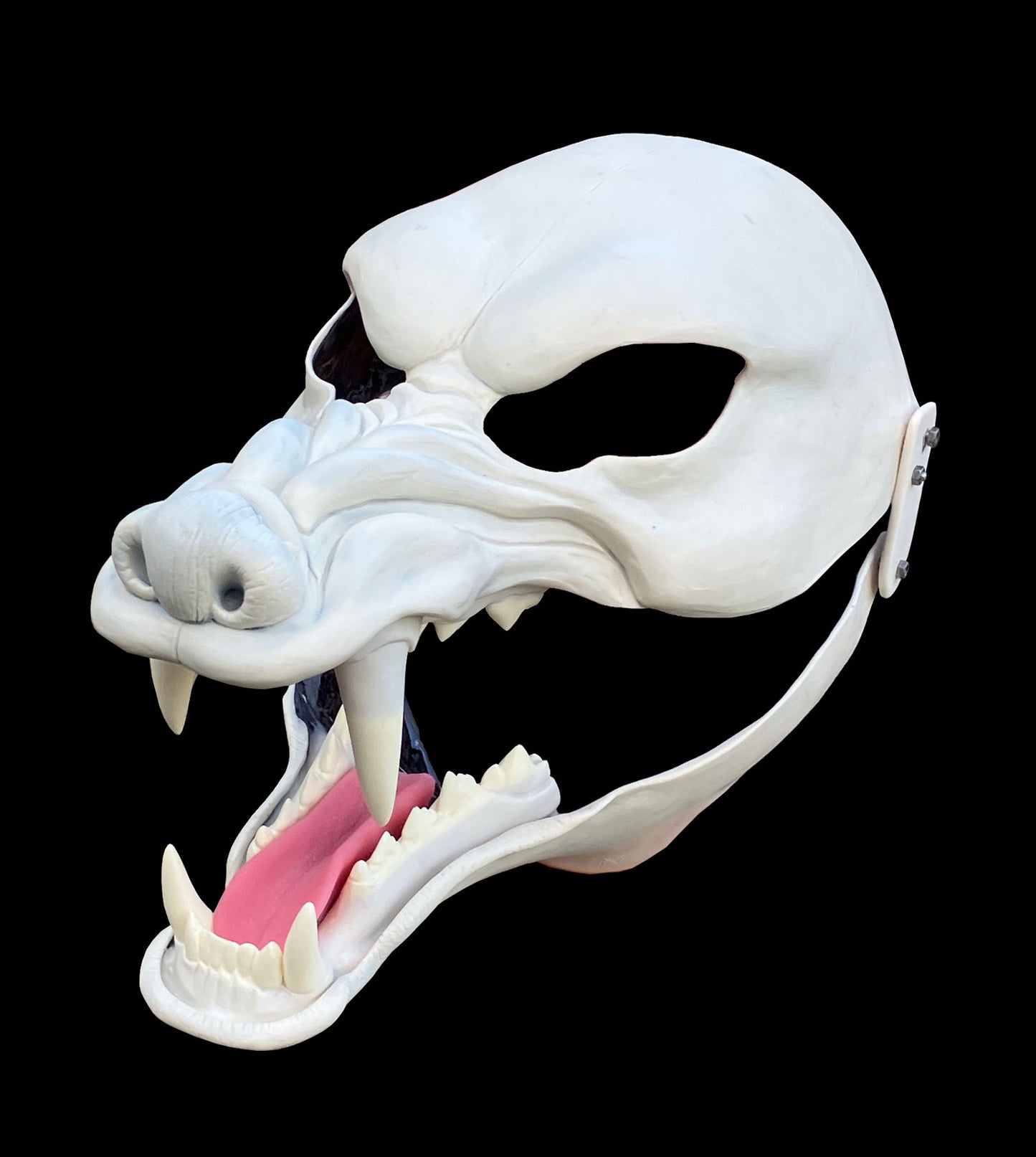 Realistic werewolf silicone tongue / also ideal for similar monster fursuit and cosplay mask