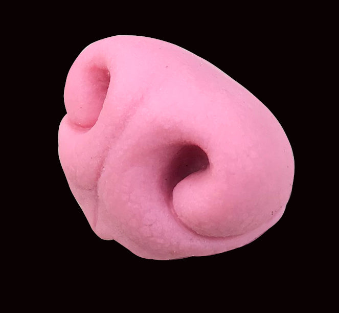 Realistic canine silicone nose / ideal for wolf dog fox fursuit and cosplay mask