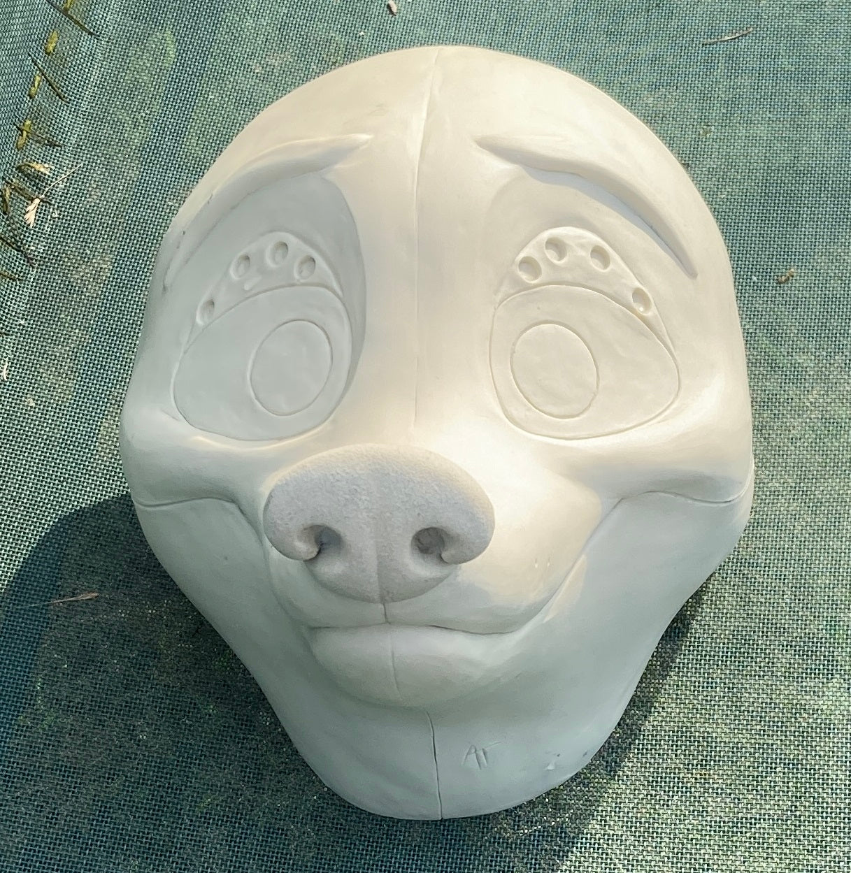 Toony fox Nick resin head base / ideal for a Zootopia inspired fursuit and cosplay mask