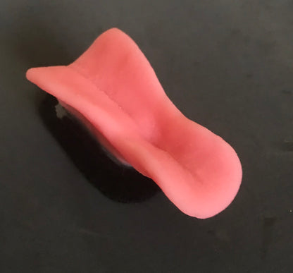 UV reflective animal silicone tongue / ideal for fursuit and cosplay mask