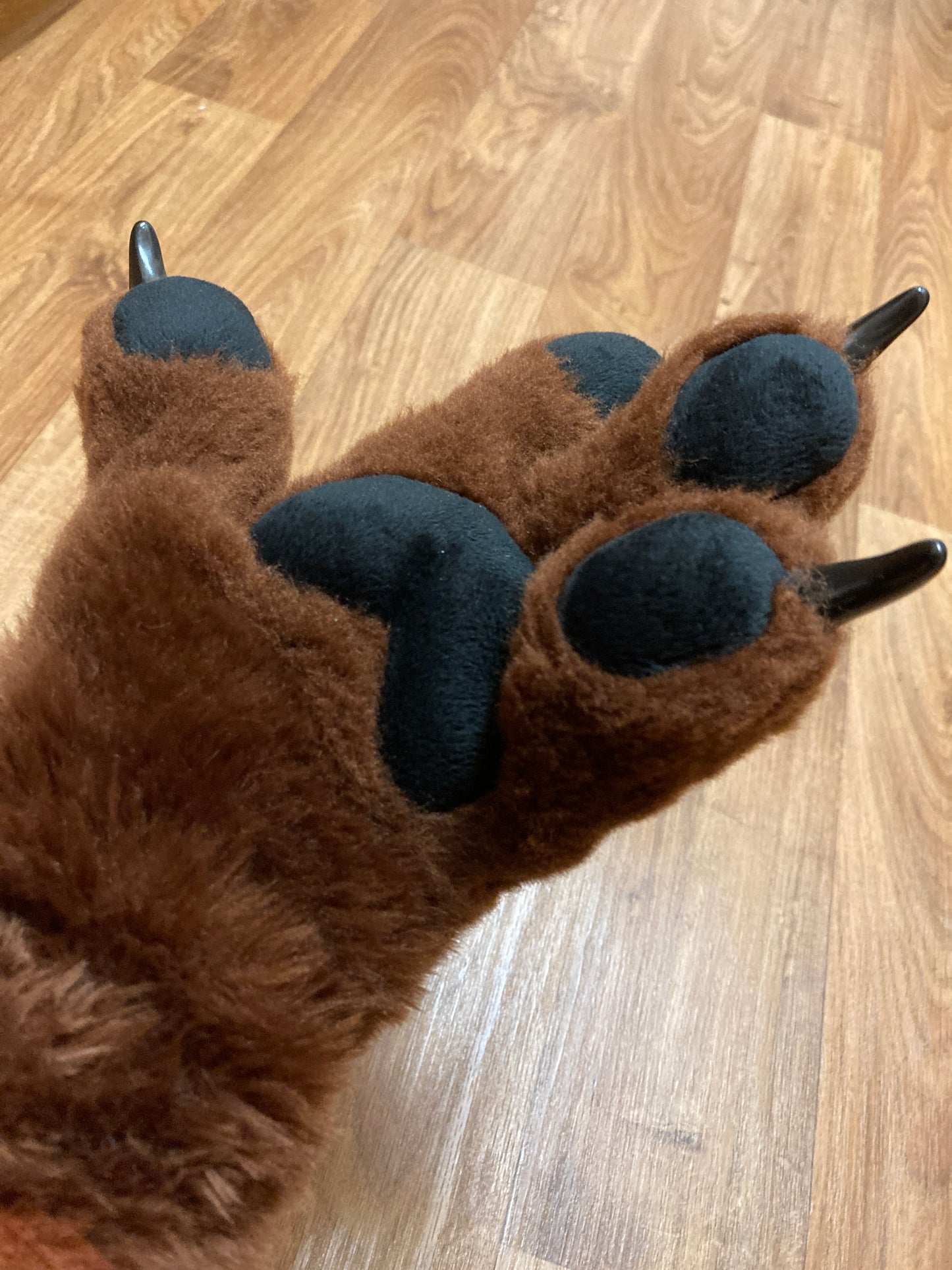 DIY Toony Slim four fingered Fox Paw PDF Pattern / ideal for a canine fursuit and cosplay